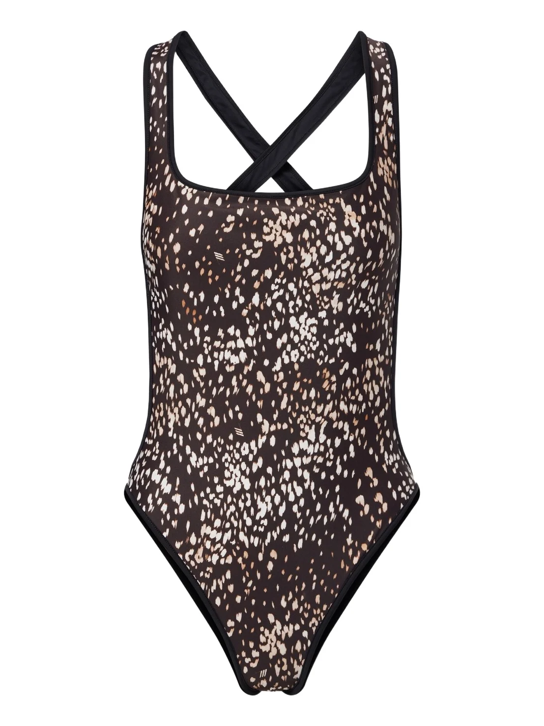 The Attico Leopard-print swimsuit