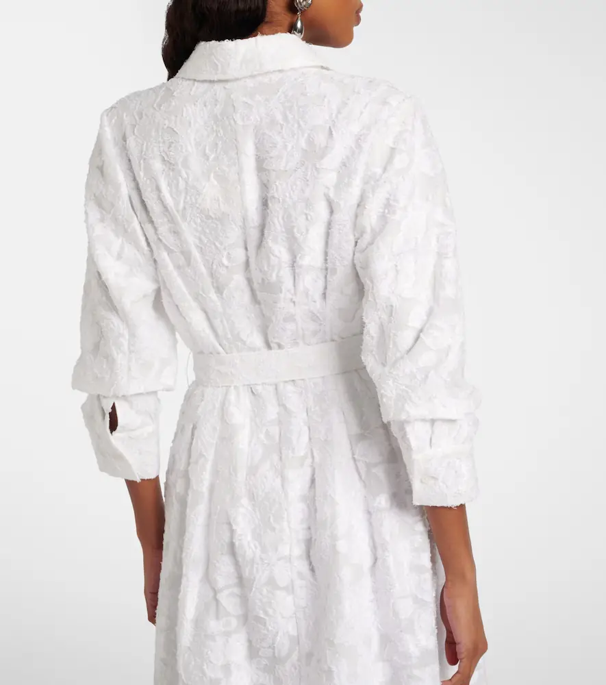 Simkhai Courtney organza jacquard gown | Thumbnail 7 Simkhai Courtney organza jacquard gown | Thumbnail 7