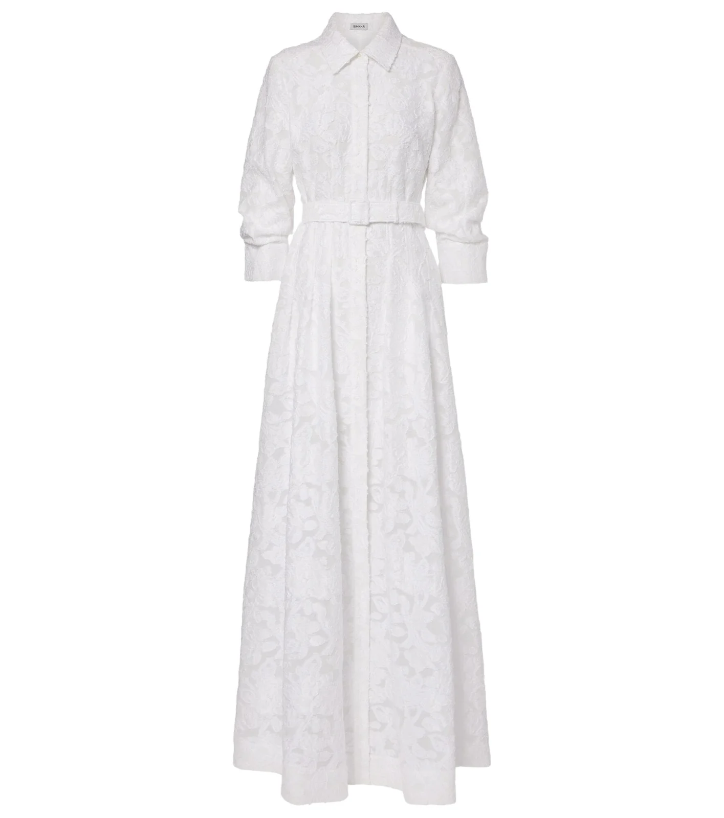 Courtney organza jacquard gown
