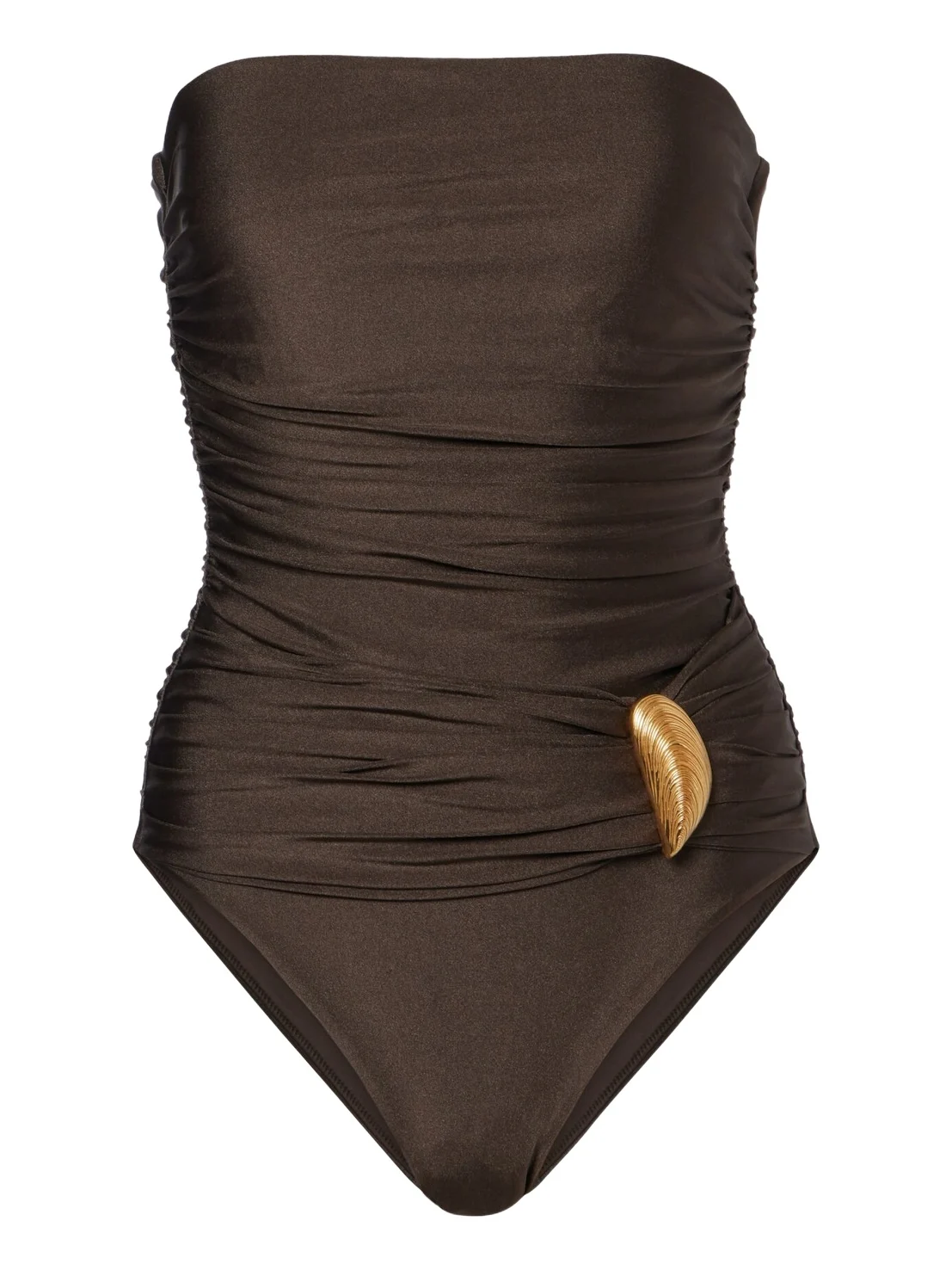 Lorena appliqué ruched swimsuit Lorena appliqué ruched swimsuit