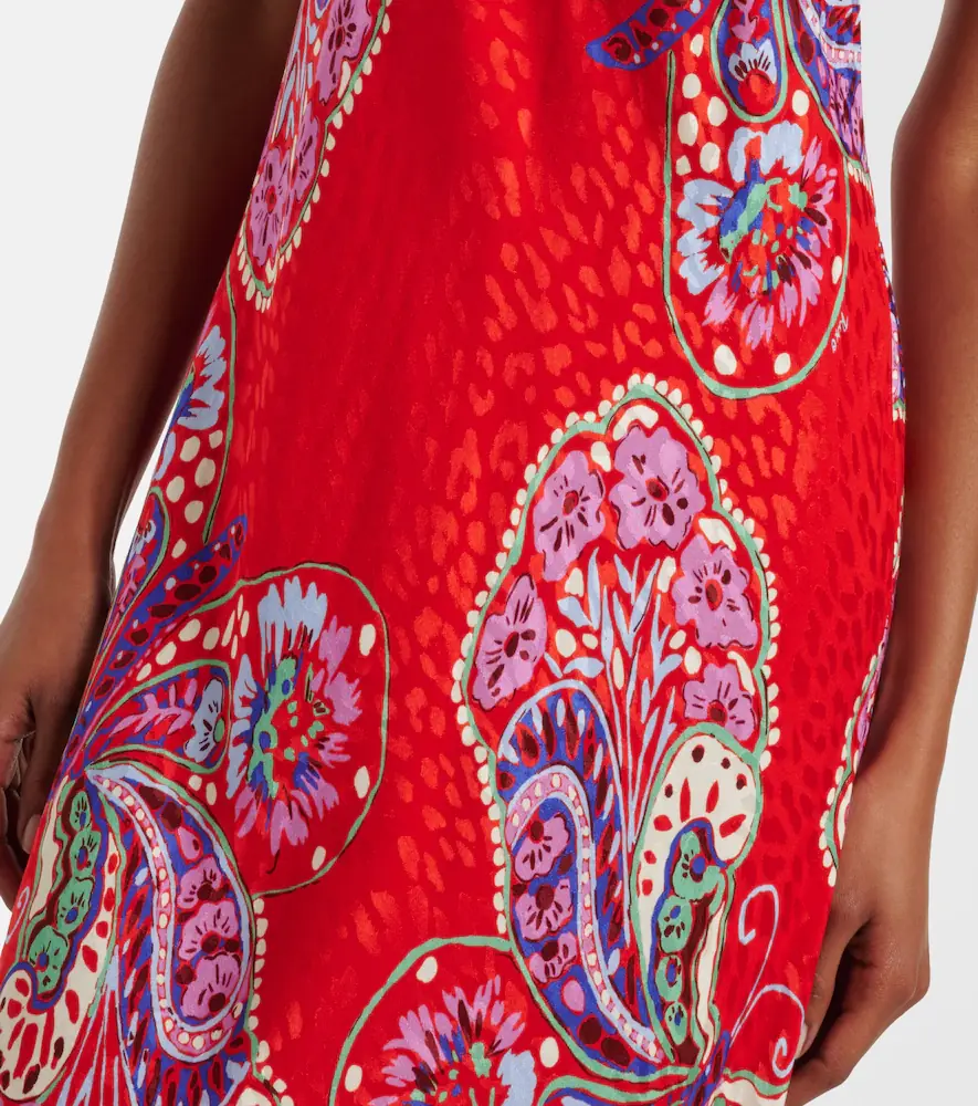 Rixo Maura printed halterneck maxi dress | Thumbnail 3
