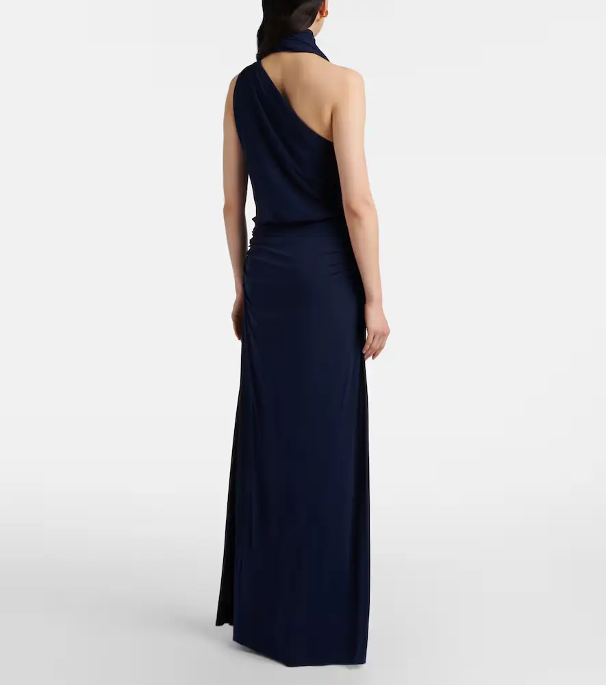 Simkhai Moira draped scarf-detail jersey gown | Thumbnail 5 Simkhai Moira draped scarf-detail jersey gown | Thumbnail 5