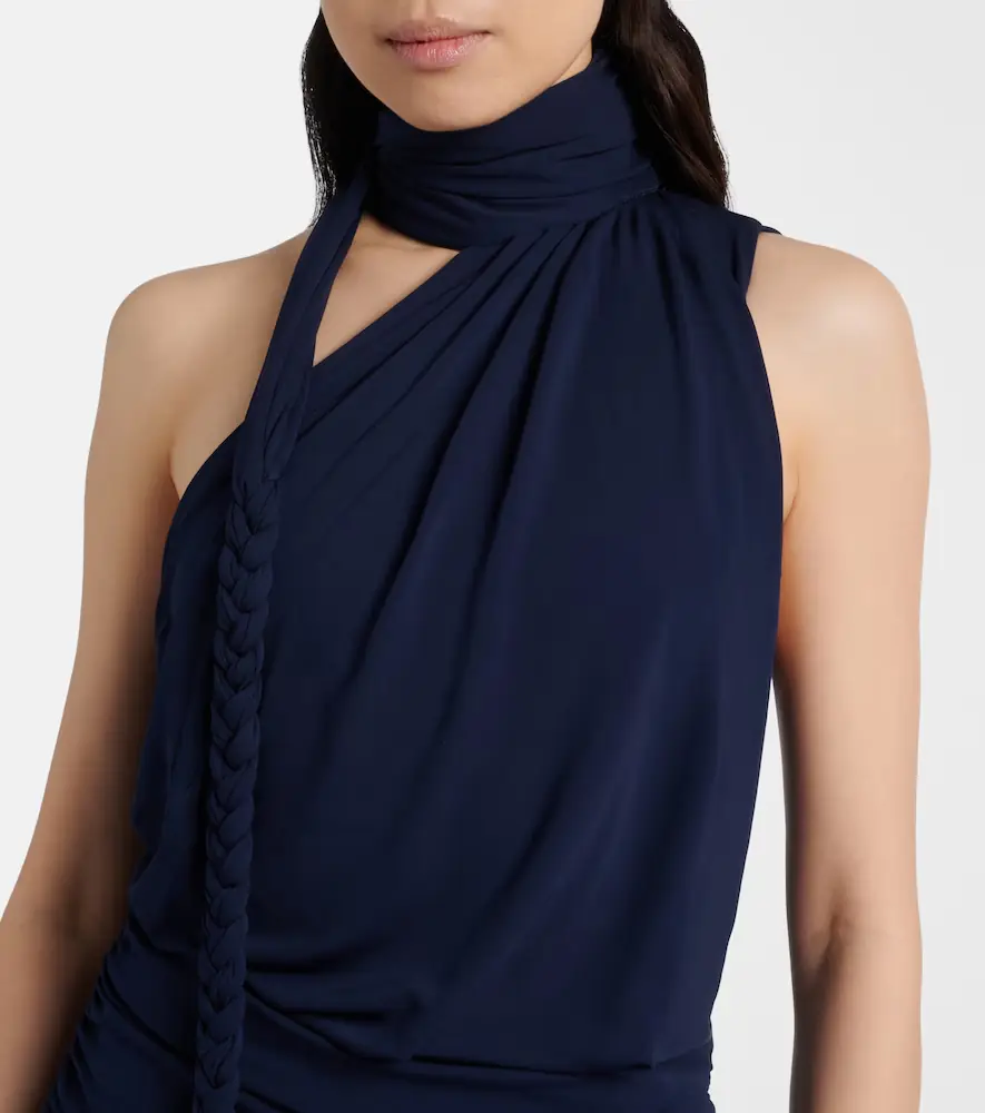 Simkhai Moira draped scarf-detail jersey gown | Thumbnail 6 Simkhai Moira draped scarf-detail jersey gown | Thumbnail 6