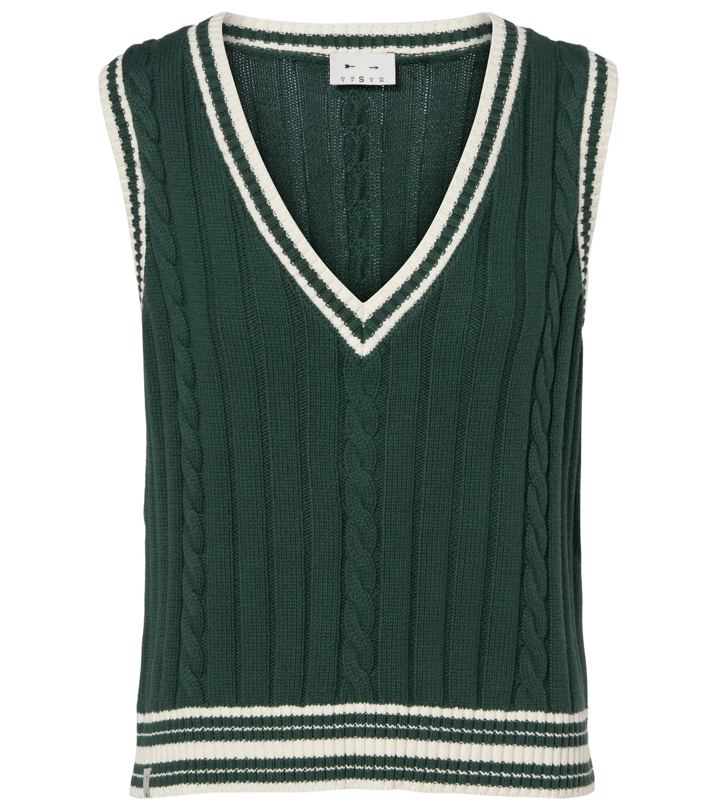 Santa Fe Julia cotton sweater vest Santa Fe Julia cotton sweater vest