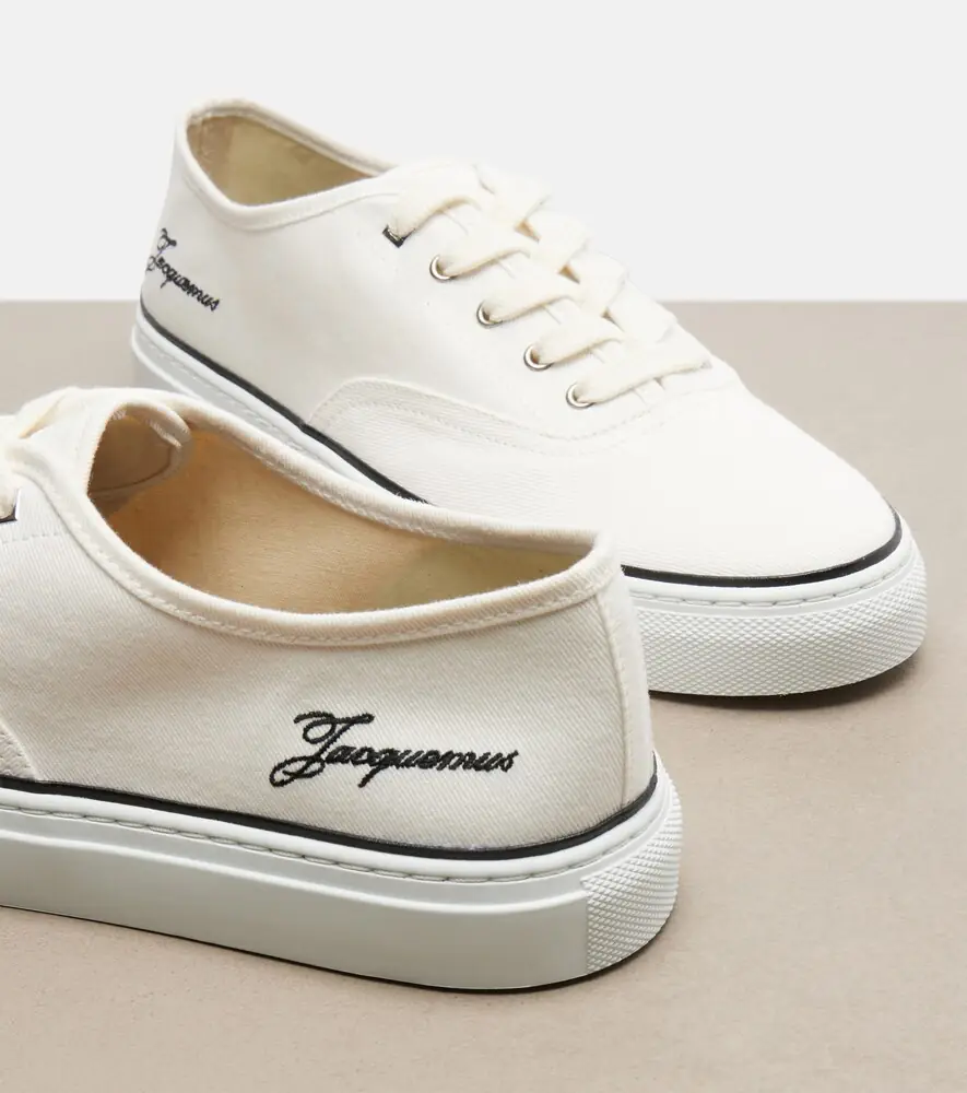 Jacquemus Féfé canvas sneakers | Thumbnail 2