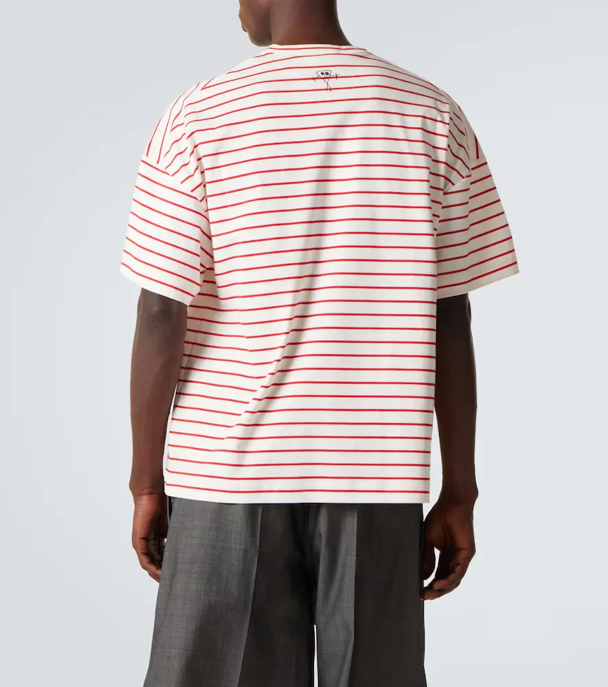 Plan C Striped cotton T-shirt | Thumbnail 3 Plan C Striped cotton T-shirt | Thumbnail 3