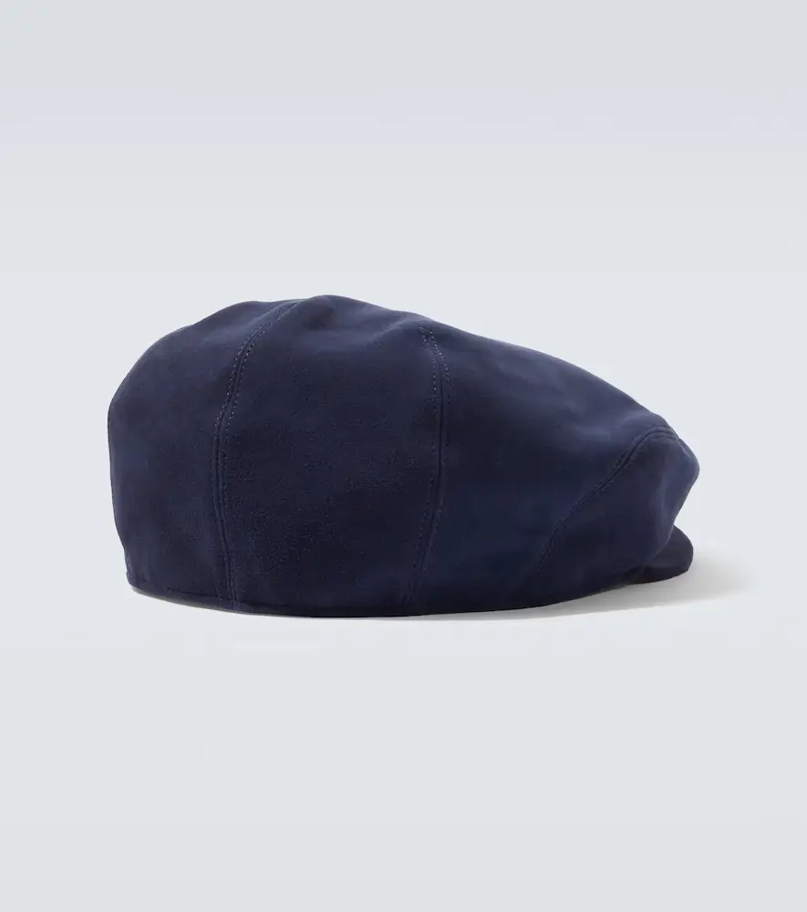 BORSALINO Suede newsboy cap | Thumbnail 2