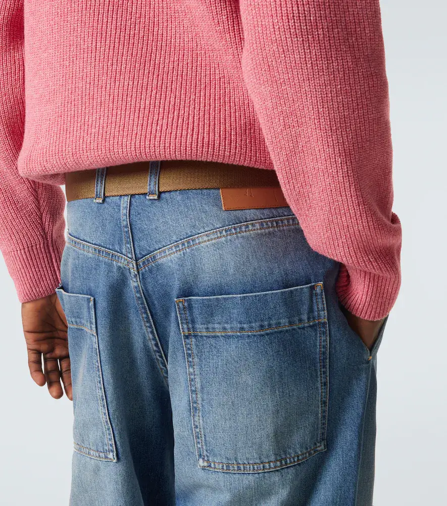 Plan C Belted straight jeans | Thumbnail 4