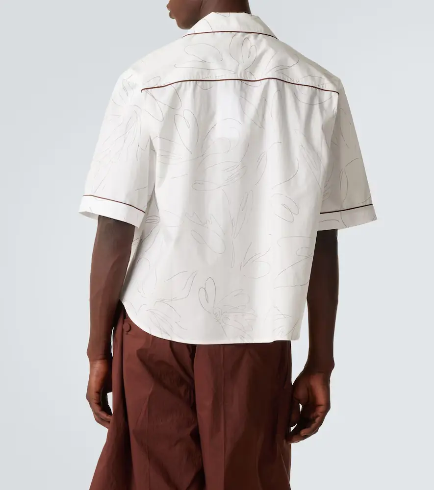 Plan C Printed cotton shirt | Thumbnail 2 Plan C Printed cotton shirt | Thumbnail 2