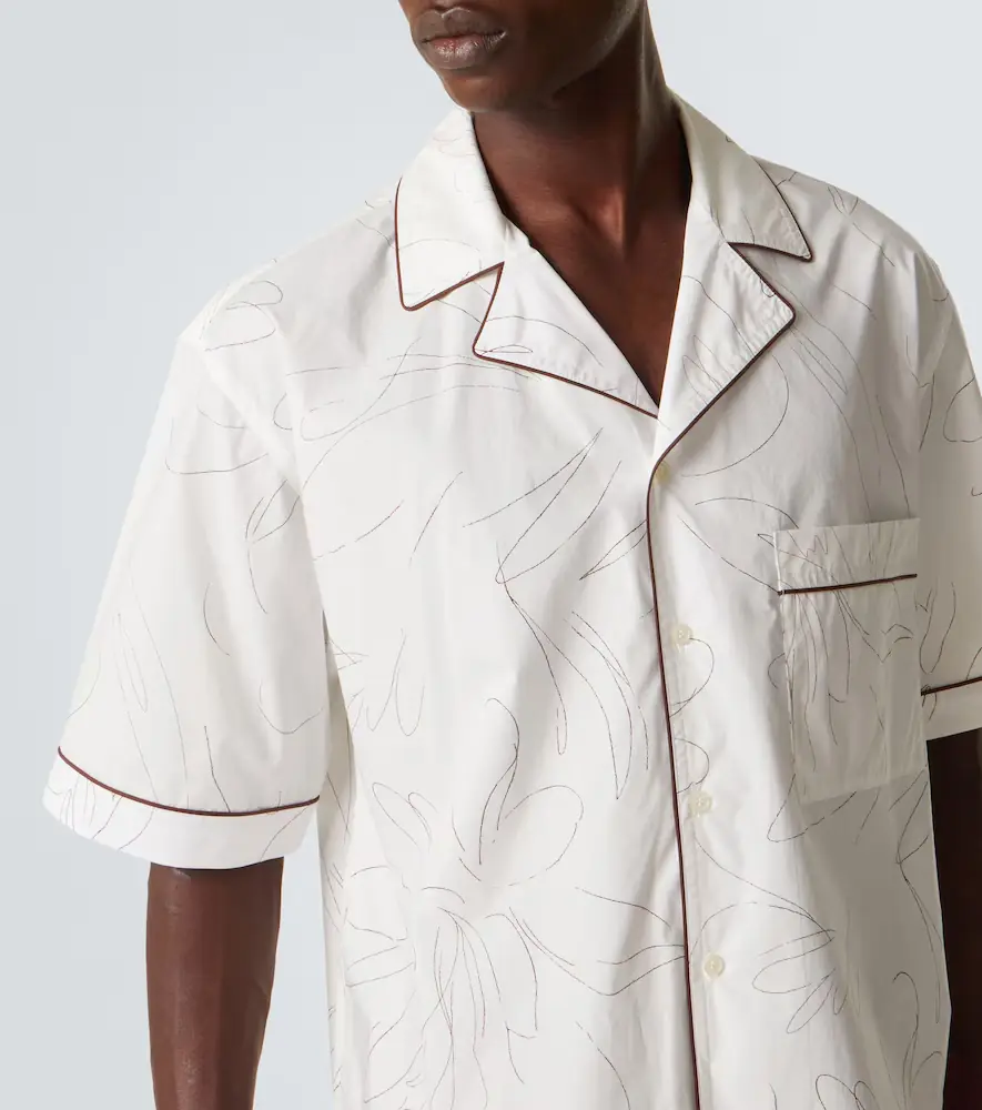 Plan C Printed cotton shirt | Thumbnail 5 Plan C Printed cotton shirt | Thumbnail 5