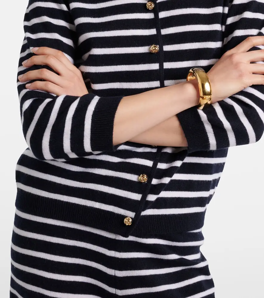 Jardin des Orangers Striped cashmere cardigan | Thumbnail 5 Jardin des Orangers Striped cashmere cardigan | Thumbnail 5