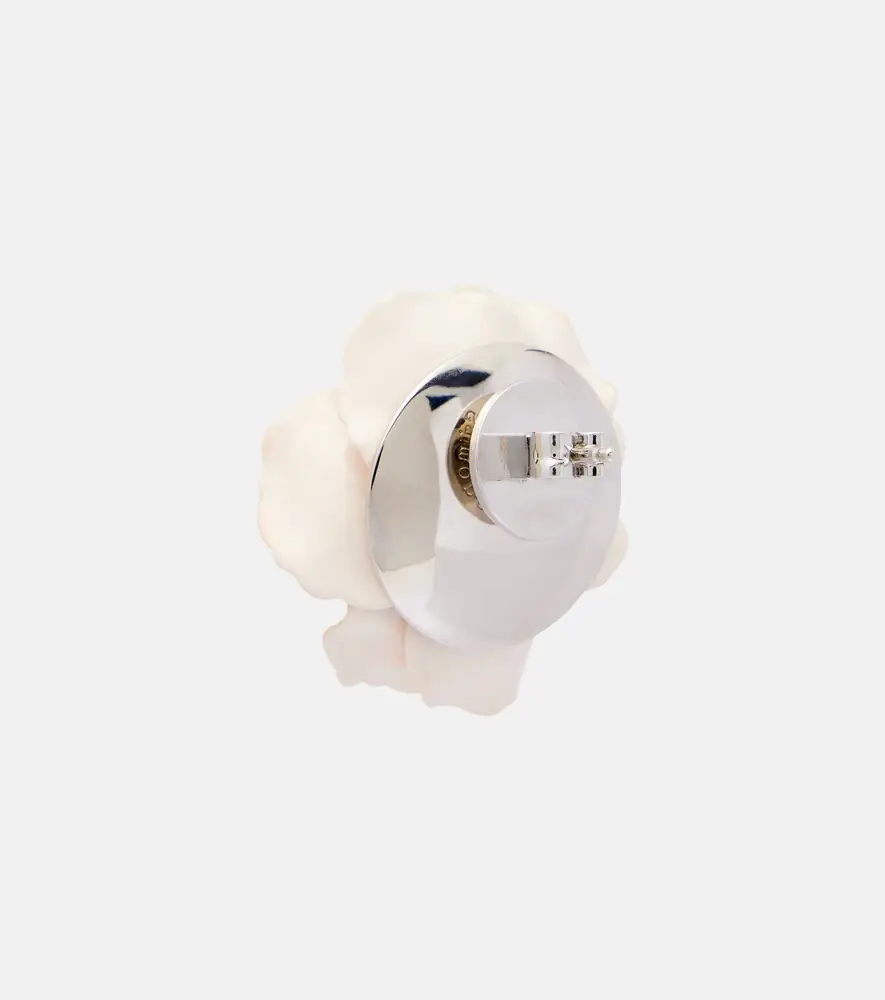 Simone Rocha Blooming Poppy embellished earrings | Thumbnail 4