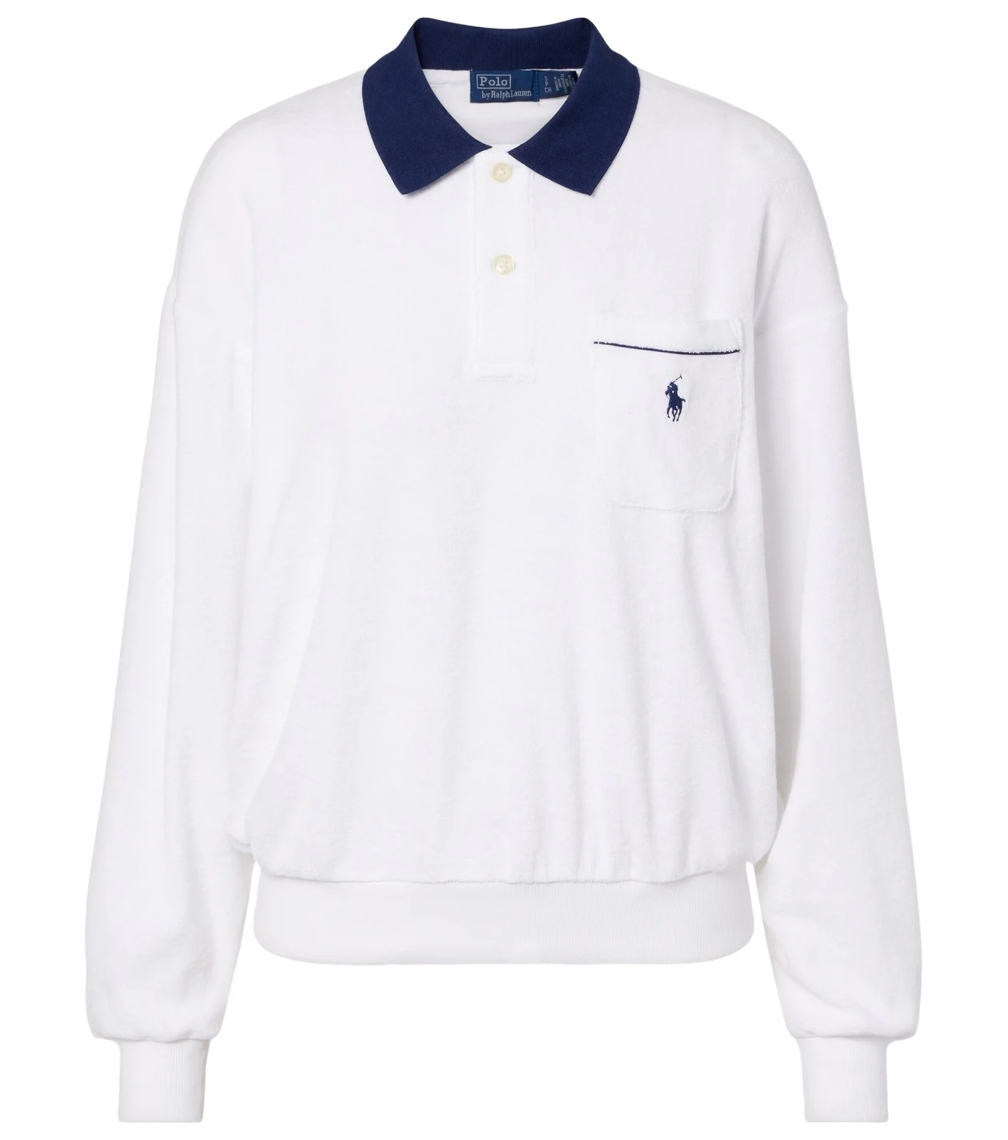Polo Ralph Lauren Cotton-blend terry polo shirt