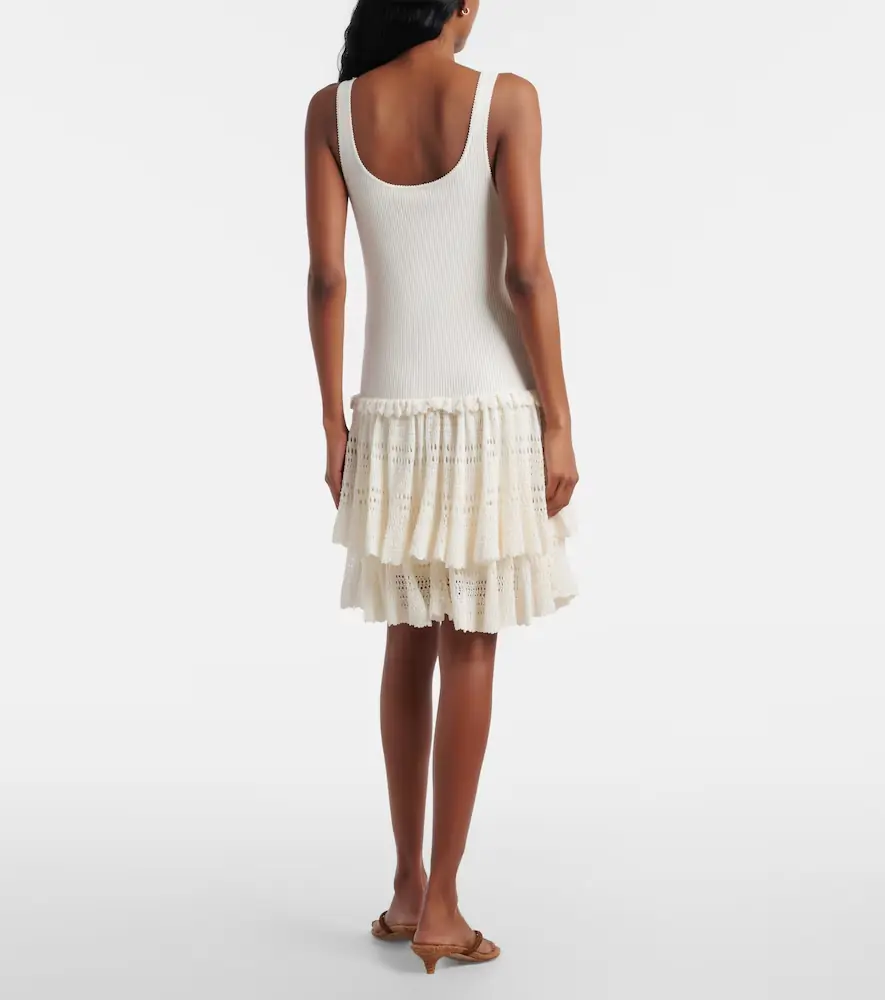 Polo Ralph Lauren Crochet ribbed-knit minidress | Thumbnail 4 Polo Ralph Lauren Crochet ribbed-knit minidress | Thumbnail 4