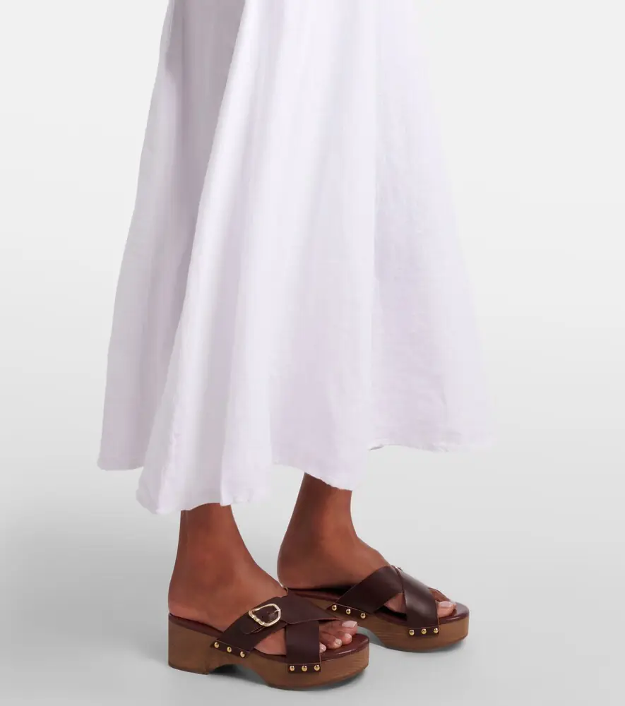 Polo Ralph Lauren Crocheted linen midi dress | Thumbnail 5 Polo Ralph Lauren Crocheted linen midi dress | Thumbnail 5