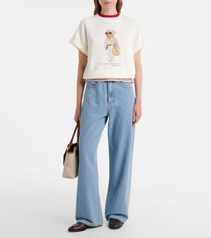 Polo Ralph Lauren Polo Bear cotton-blend top | Thumbnail 2