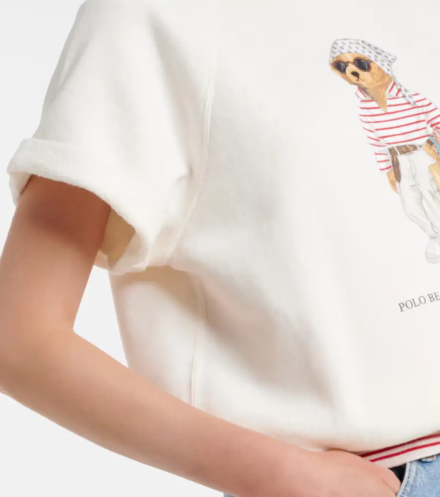 Polo Ralph Lauren Polo Bear cotton-blend top | Thumbnail 3
