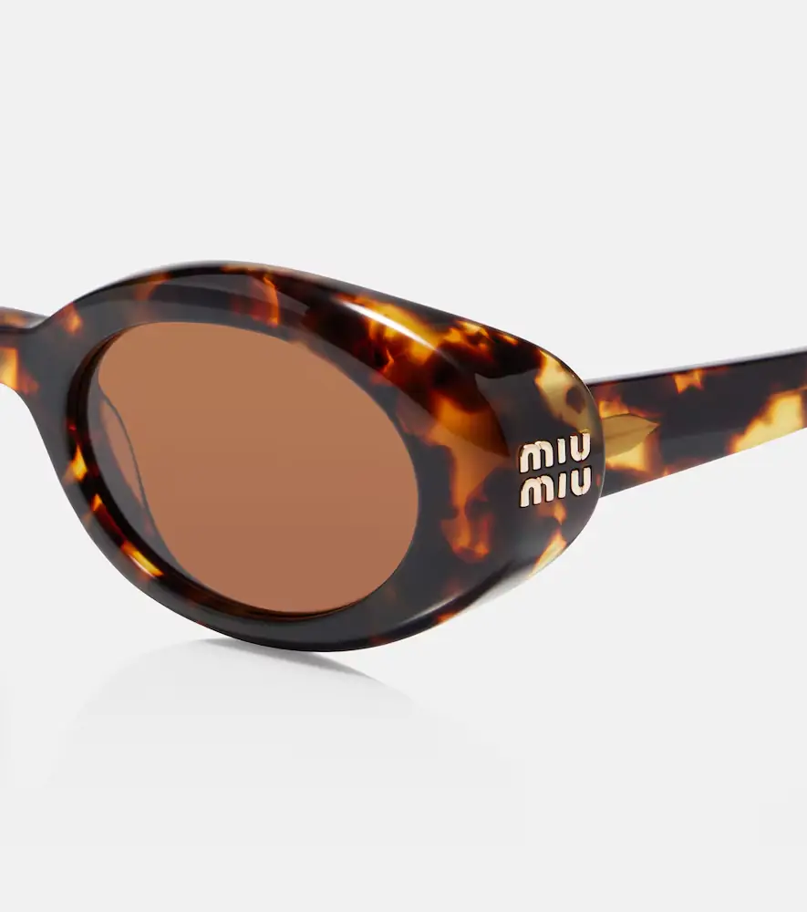 Miu Miu Rêverie oval sunglasses | Thumbnail 3