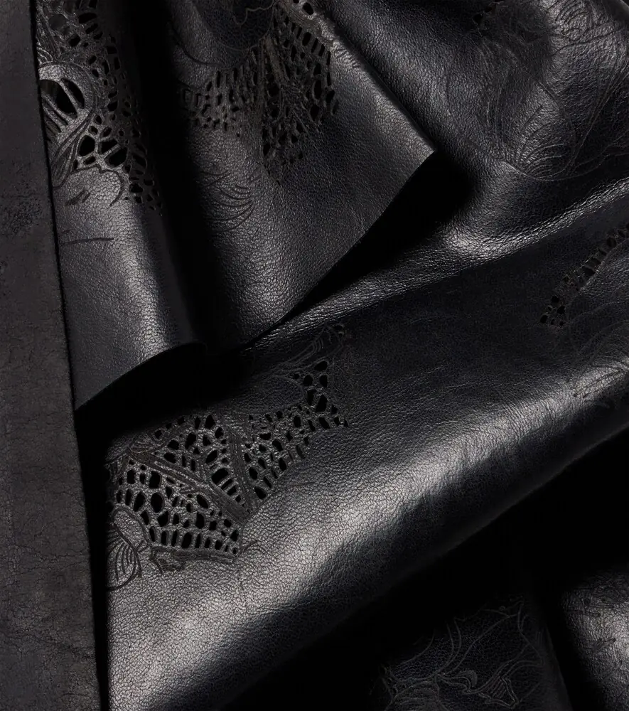 Magda Butrym Floral perforated leather scarf | Thumbnail 2 Magda Butrym Floral perforated leather scarf | Thumbnail 2
