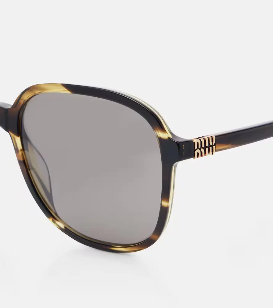 Miu Miu Logo oversized sunglasses | Thumbnail 2