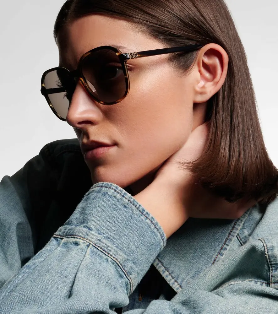 Miu Miu Logo oversized sunglasses | Thumbnail 5