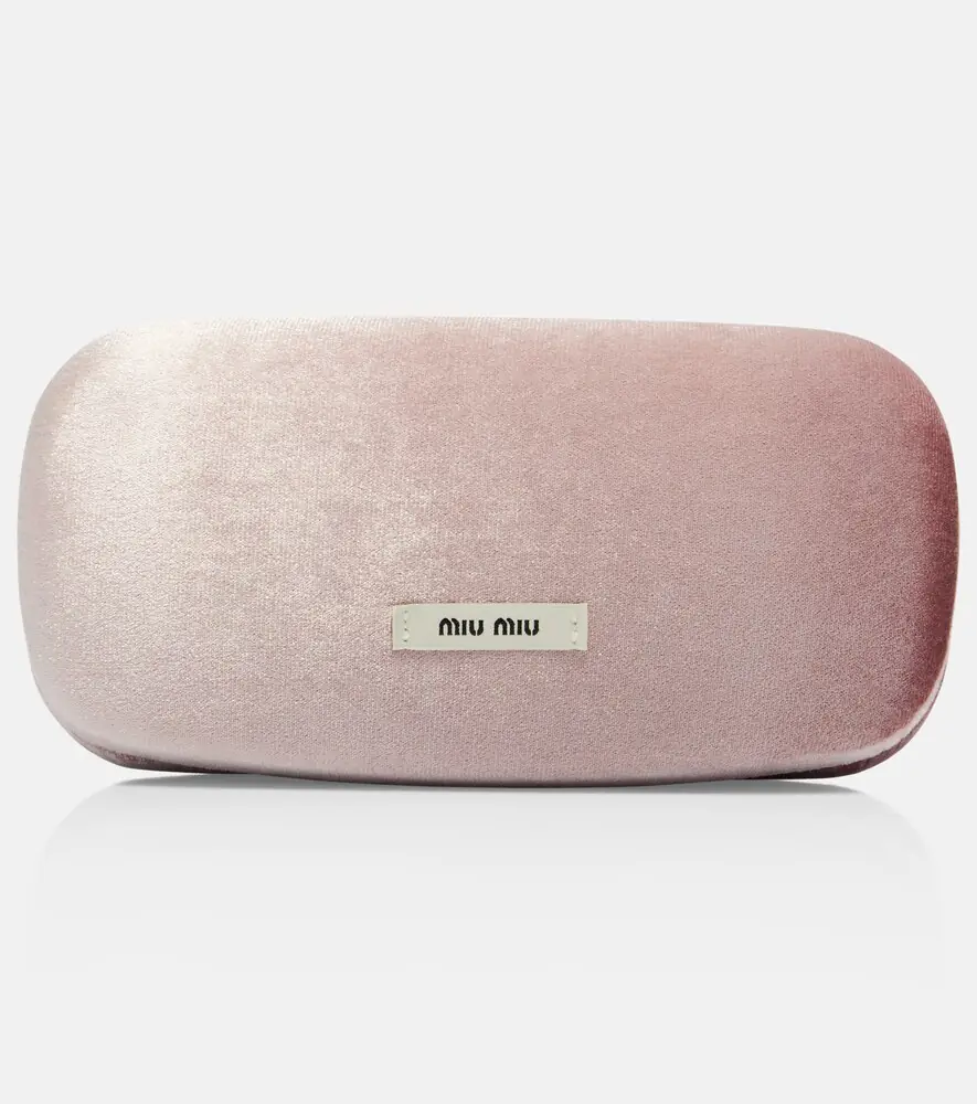 Miu Miu Logo oversized sunglasses | Thumbnail 6