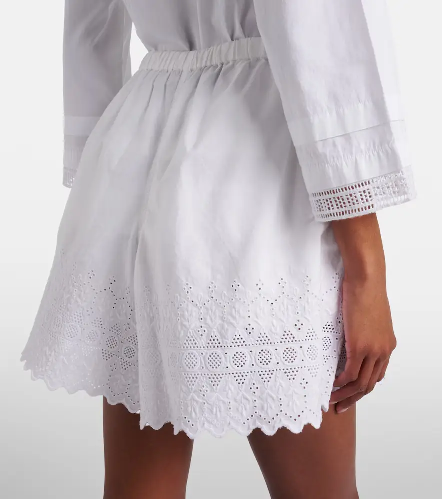 Polo Ralph Lauren Broderie anglaise cotton poplin shorts | Thumbnail 3