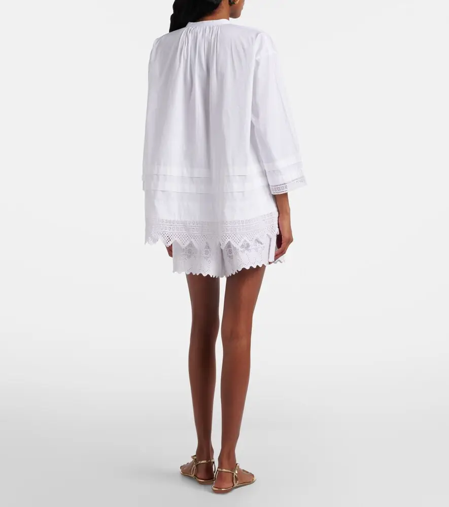Polo Ralph Lauren Broderie anglaise cotton poplin shorts | Thumbnail 4