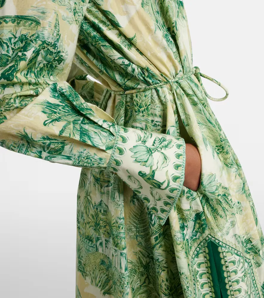 ALÉMAIS Alémais Sara printed cotton and silk shirt dress | Thumbnail 3 ALÉMAIS Alémais Sara printed cotton and silk shirt dress | Thumbnail 3