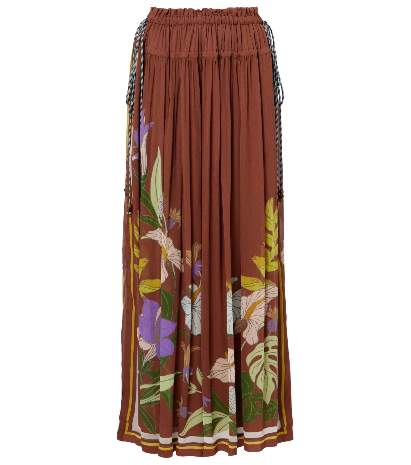 Alémais Alfie floral wide-leg pants Alémais Alfie floral wide-leg pants