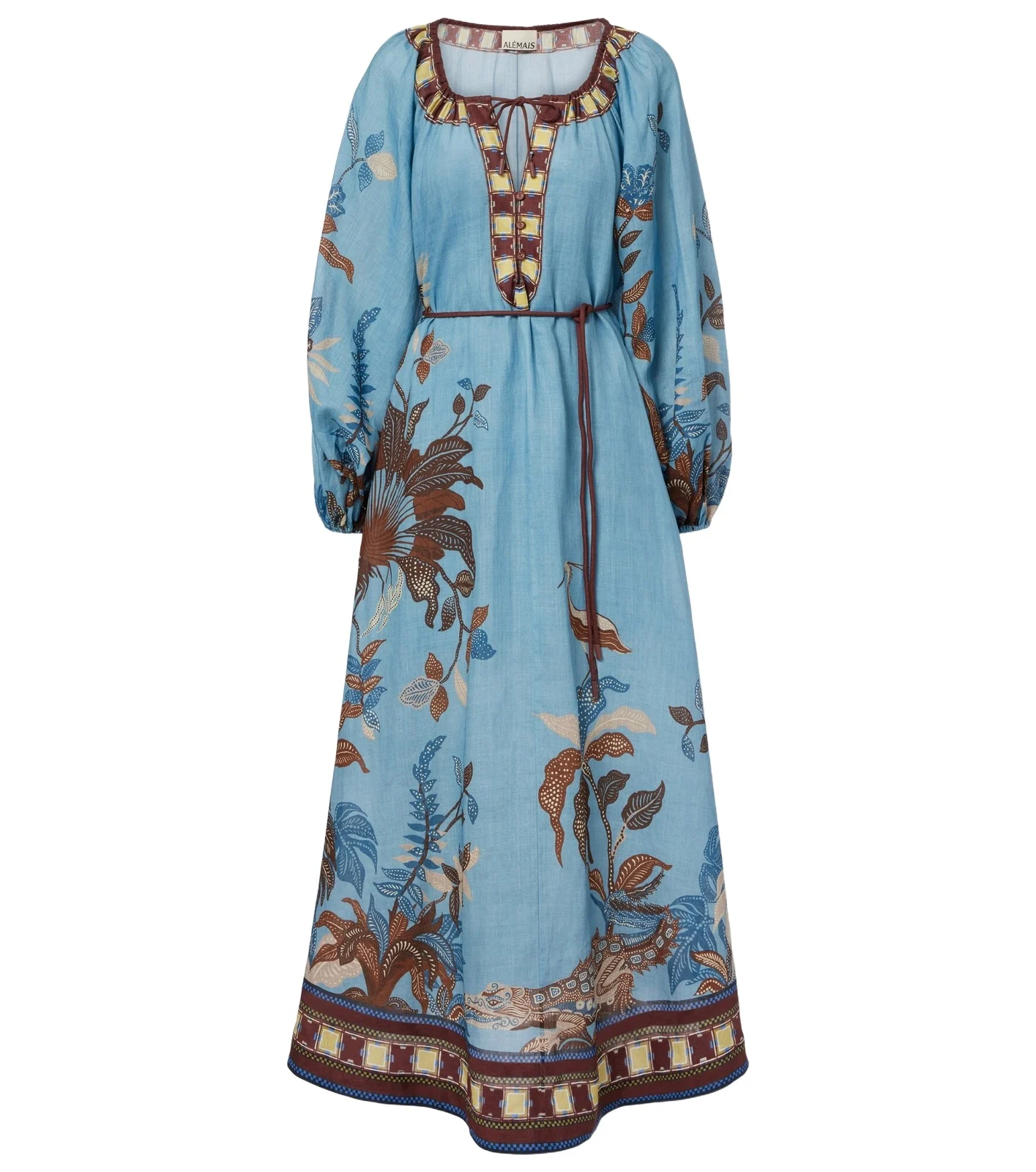 Georgie printed beach dress