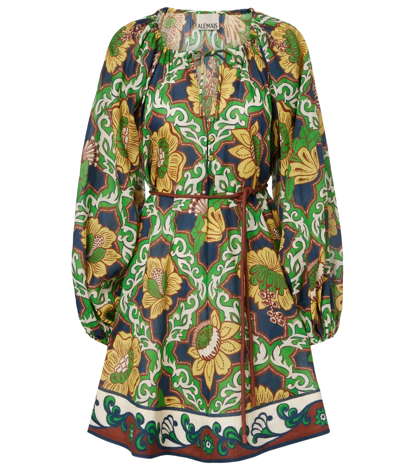 Liana printed minidress