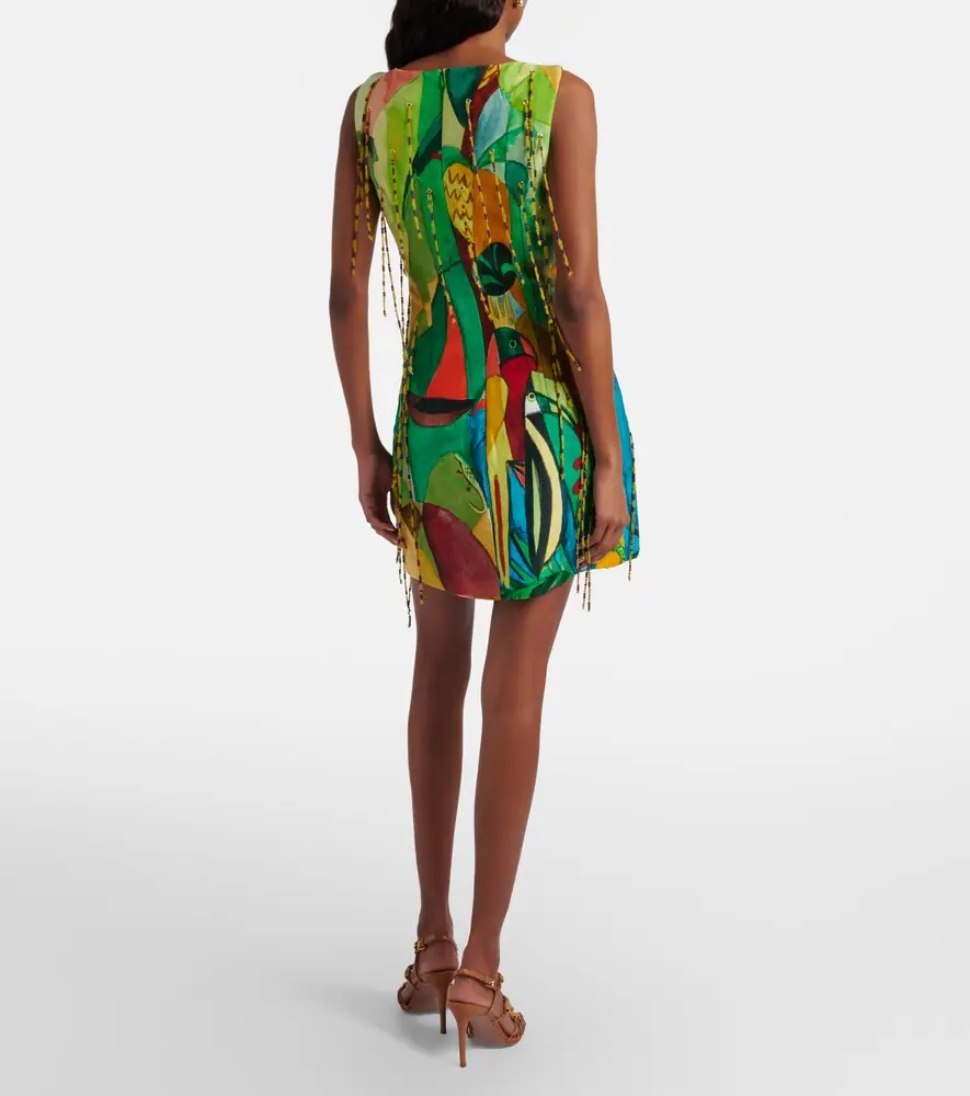 ALÉMAIS Mokshini beaded linen-blend minidress | Thumbnail 3 ALÉMAIS Mokshini beaded linen-blend minidress | Thumbnail 3
