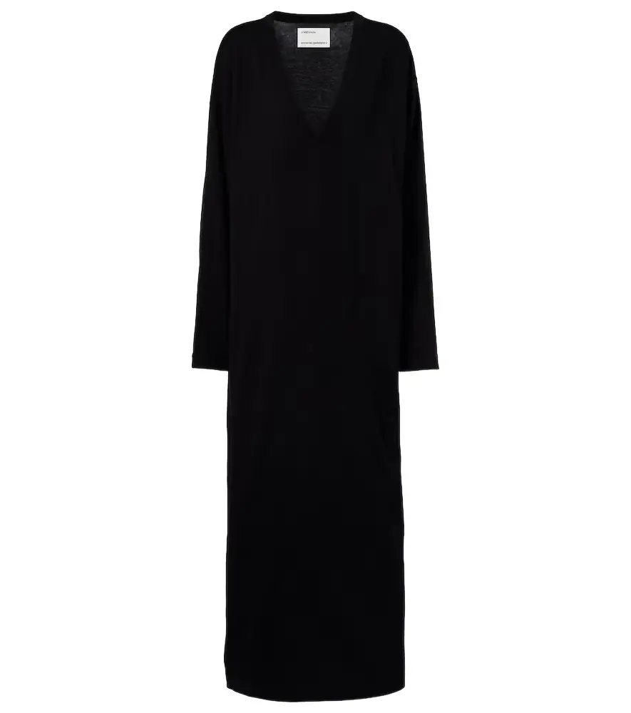 Extreme Cashmere N°480 Invite cotton and cashmere maxi dress | Image 1 Extreme Cashmere N°480 Invite cotton and cashmere maxi dress | Image 1