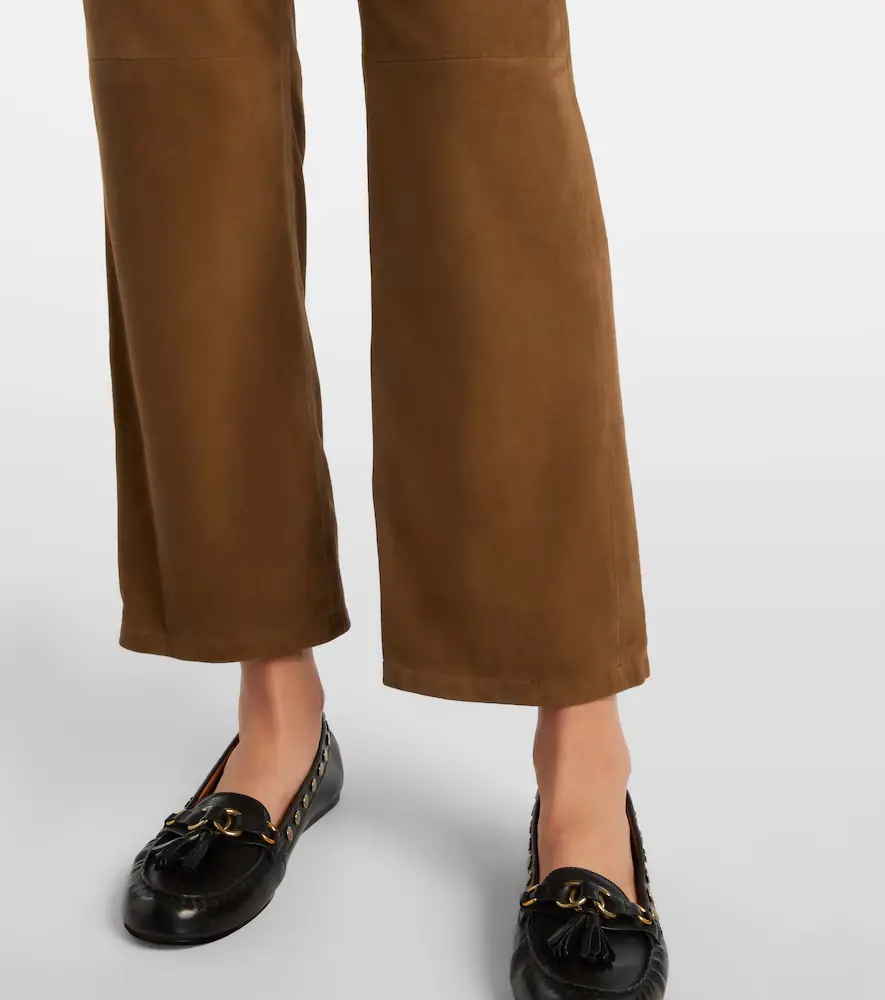 Isabel Marant Suede straight-leg pants | Thumbnail 6 Isabel Marant Suede straight-leg pants | Thumbnail 6
