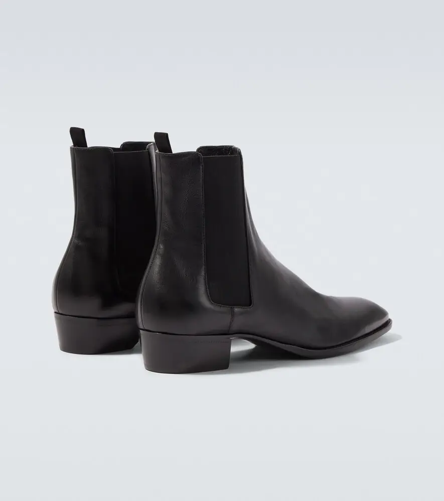 Saint Laurent Stanton leather Chelsea boots | Thumbnail 3