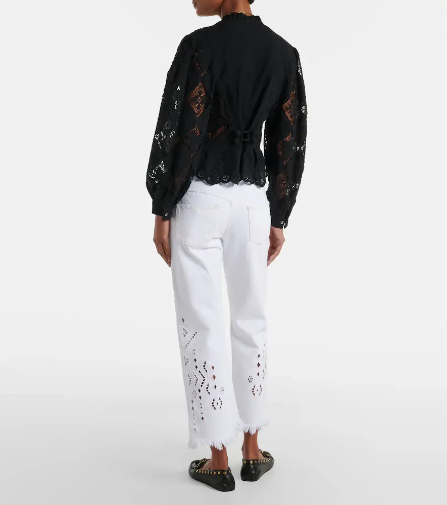 Isabel Marant Alison straight jeans | Thumbnail 4 Isabel Marant Alison straight jeans | Thumbnail 4