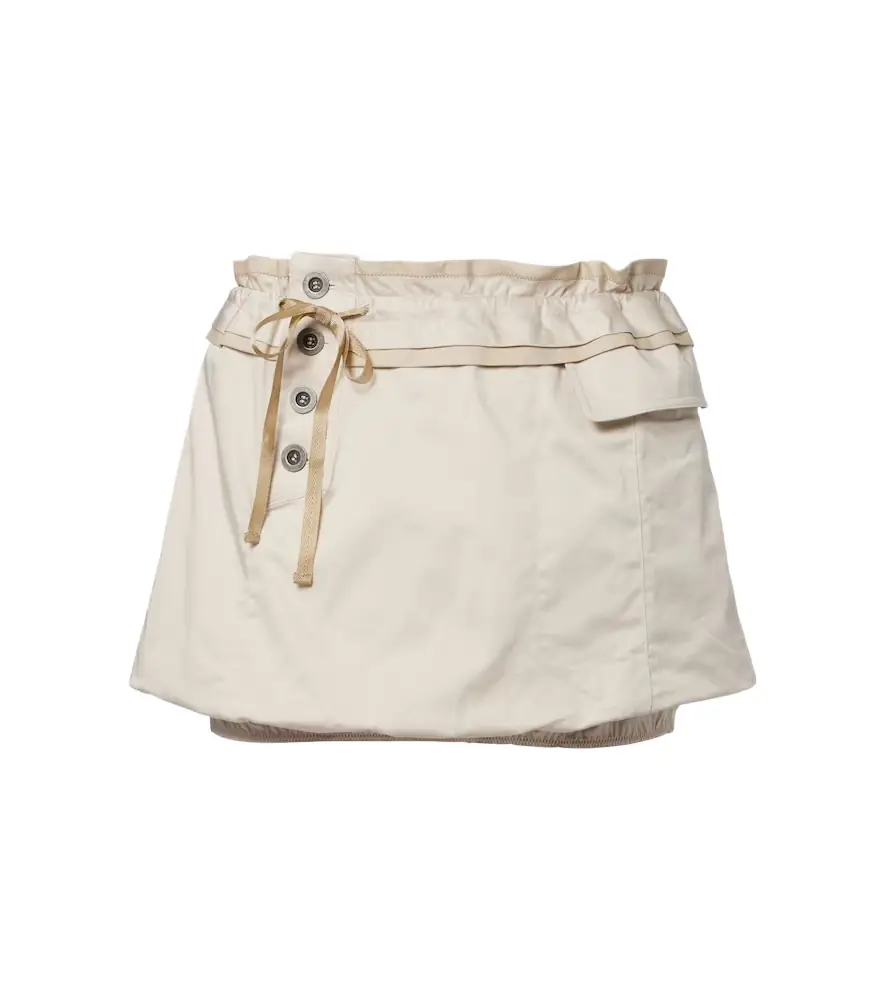 Isabel Marant Jamily cotton-blend miniskirt