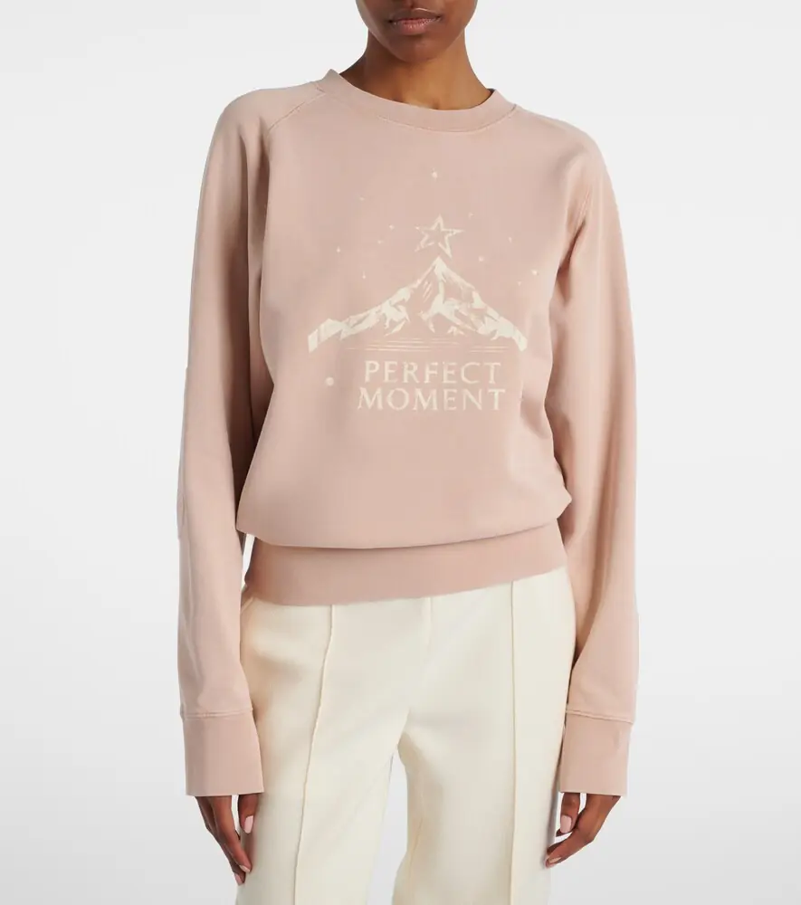 Perfect Moment Logo cotton jersey sweatshirt | Thumbnail 3 Perfect Moment Logo cotton jersey sweatshirt | Thumbnail 3