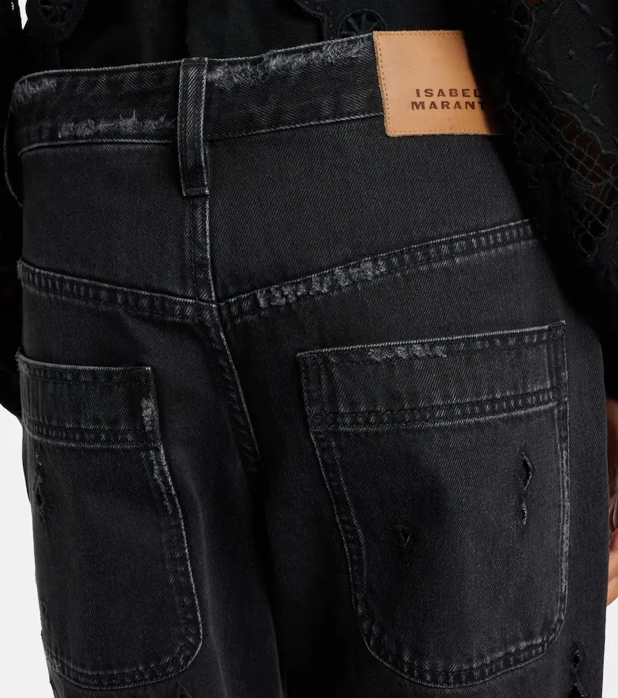 Isabel Marant Amia broderie anglaise flared jeans | Thumbnail 5 Isabel Marant Amia broderie anglaise flared jeans | Thumbnail 5