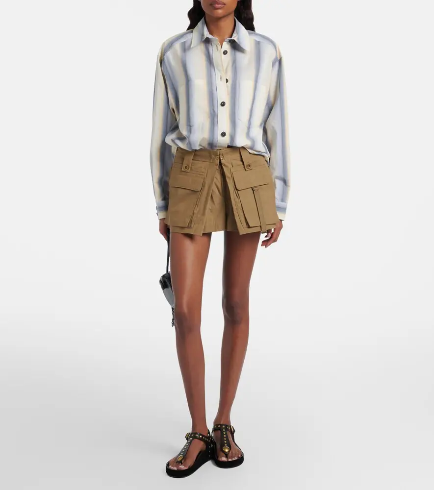 Isabel Marant Mahvane striped cotton shirt | Thumbnail 4 Isabel Marant Mahvane striped cotton shirt | Thumbnail 4