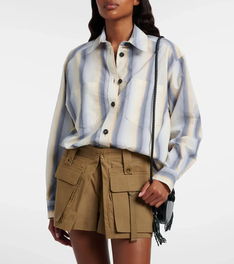 Isabel Marant Mahvane striped cotton shirt | Thumbnail 5 Isabel Marant Mahvane striped cotton shirt | Thumbnail 5