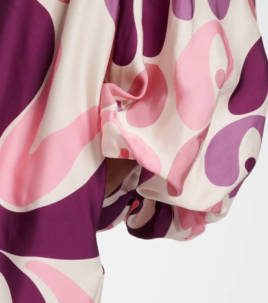 ADRIANA DEGREAS Printed satin minidress | Thumbnail 4 ADRIANA DEGREAS Printed satin minidress | Thumbnail 4