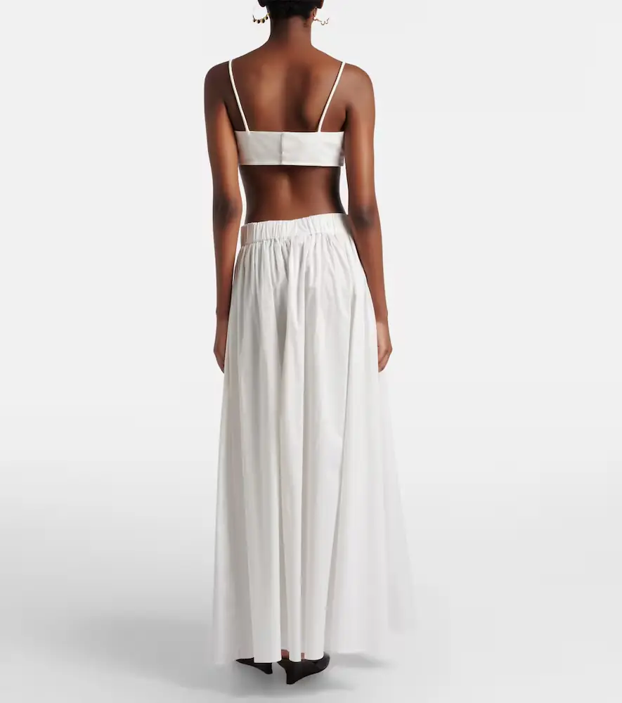 ADRIANA DEGREAS Cotton maxi skirt | Thumbnail 3 ADRIANA DEGREAS Cotton maxi skirt | Thumbnail 3