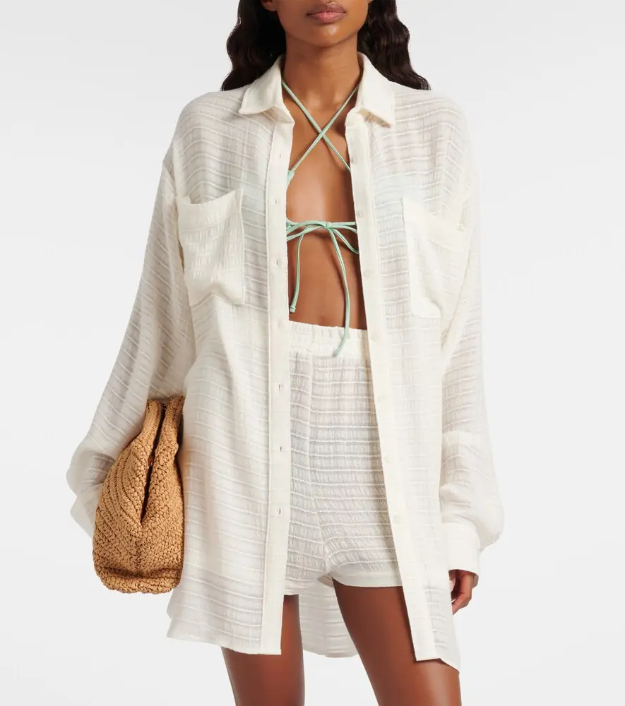 Jade Swim Mika sheer shirt | Thumbnail 2