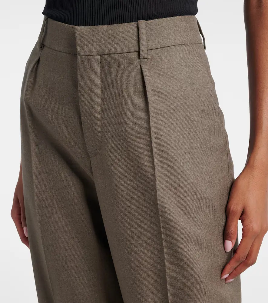 Saint Laurent Wool straight pants | Thumbnail 4
