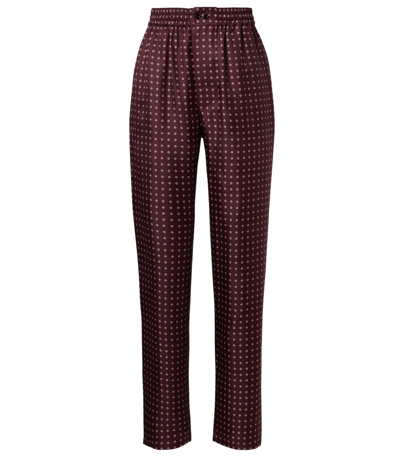 Printed silk satin pajama pants Printed silk satin pajama pants