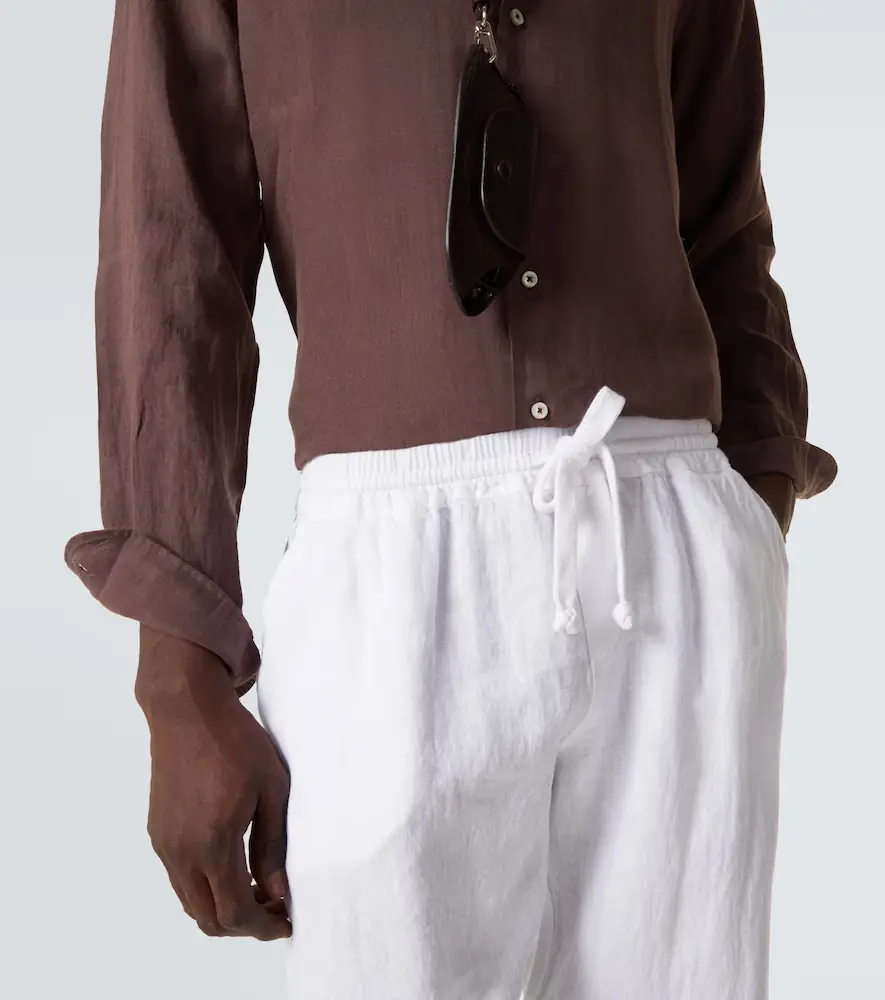 FEDELI Bonifacio linen tapered pants | Thumbnail 2