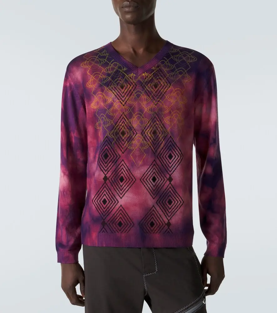 Kiko Kostadinov Hatha tie-dye wool sweater | Thumbnail 3