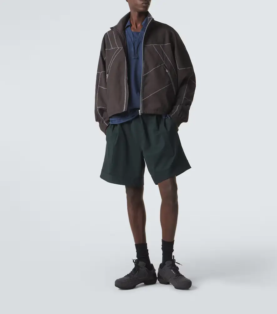 Kiko Kostadinov Kyan wool-blend shorts | Thumbnail 3